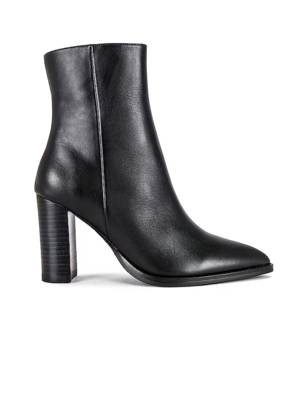 Samara Heeled Bootie in Black Como Tony Bianco